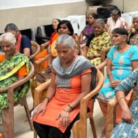 Donate Grocery for Old Age Home supporting Blind Women