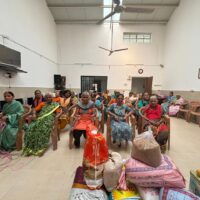 Donate Grocery for Old Age Home supporting Blind Women