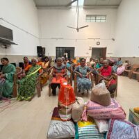 Donate Grocery for Old Age Home supporting Blind Women