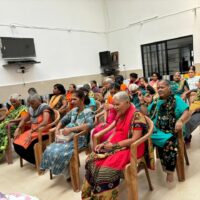 Donate Grocery for Old Age Home supporting Blind Women